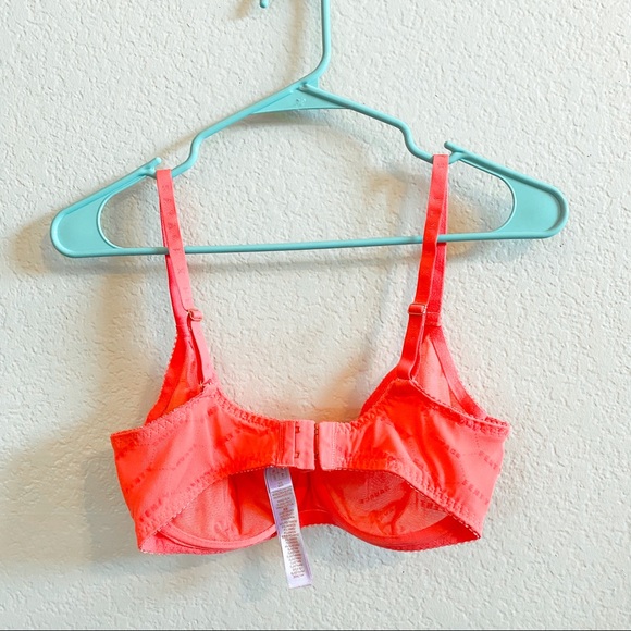 Savage Fenty Flocked Logo Bra - Picture 4 of 5